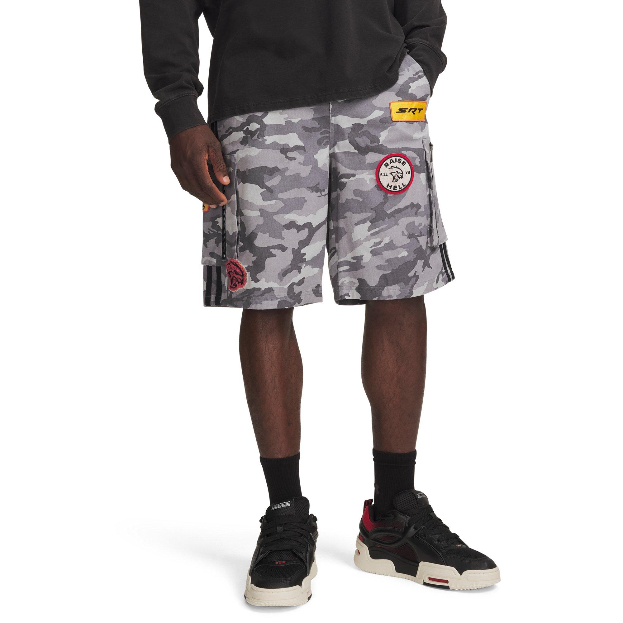Under Armour X Dodge Cargo Shorts - Camo - BLACK